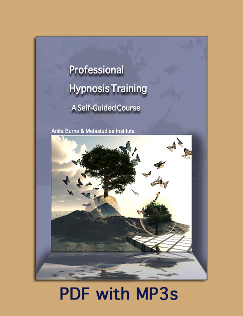 Professional Hypnosis Training - A Self-Guided Course by Anita Burns - eBook & MP3s
