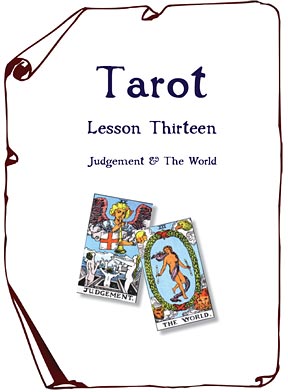 Tarot Course Lesson 13