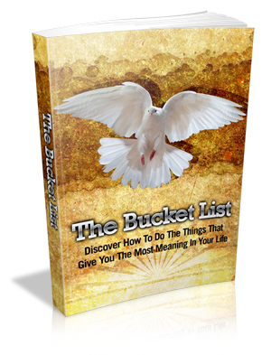 The Bucket List - Discover How to Do the Things That Give You the Most Meaning in Your  Life